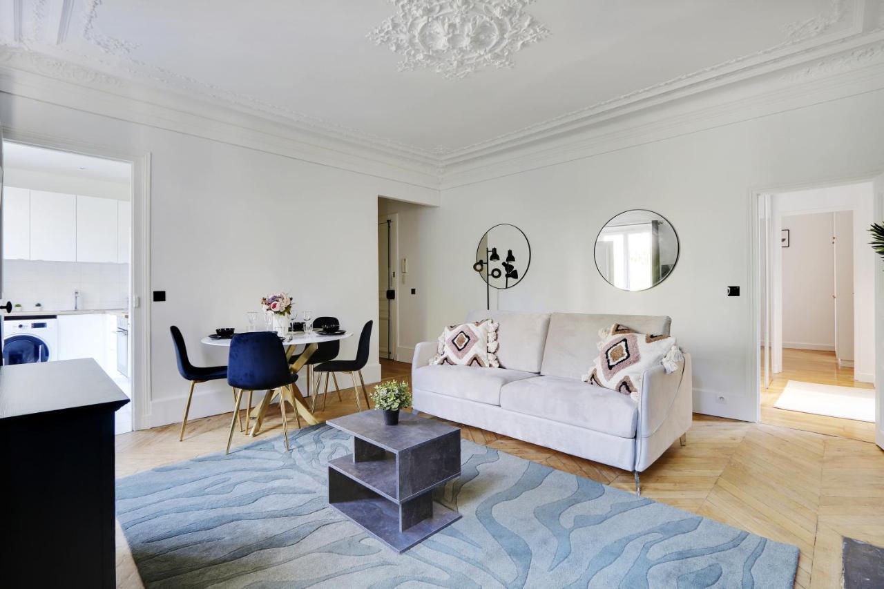 Charming Apartment - 1Br-4P - Parc Monceau Paris Exteriör bild