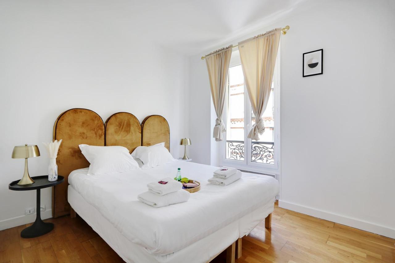 Charming Apartment - 1Br-4P - Parc Monceau Paris Exteriör bild
