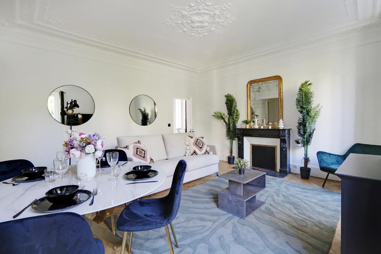 Charming Apartment - 1Br-4P - Parc Monceau Paris Exteriör bild
