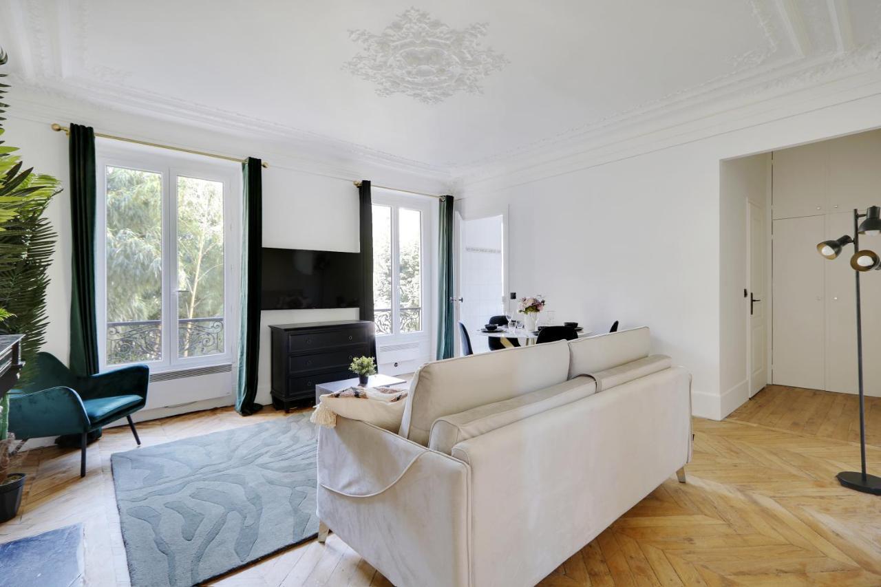 Charming Apartment - 1Br-4P - Parc Monceau Paris Exteriör bild