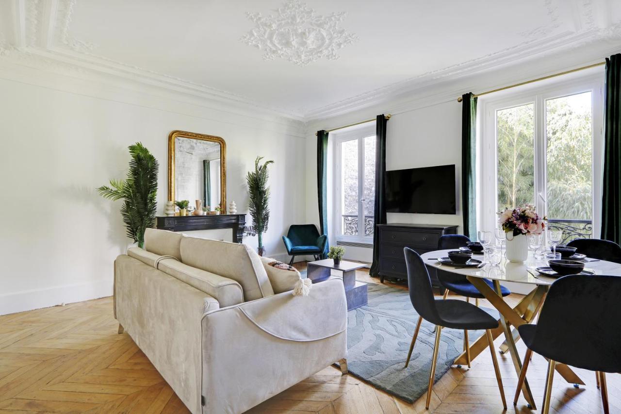 Charming Apartment - 1Br-4P - Parc Monceau Paris Exteriör bild
